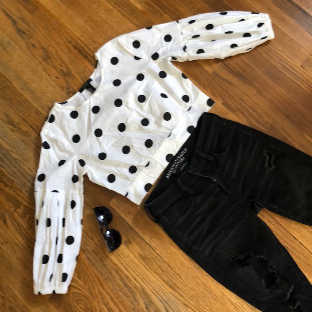 Forever 21 polka dot